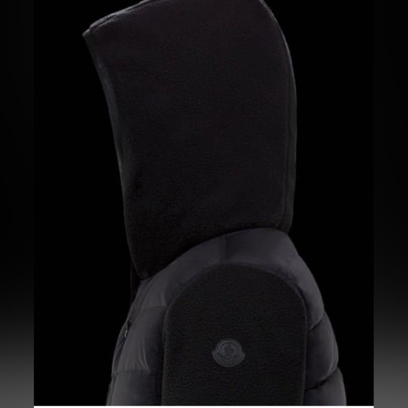 Moncler Feyder Panelled Fleece and Quilted Shell Hooded Down Jacket 3 - Picture 9 of 15